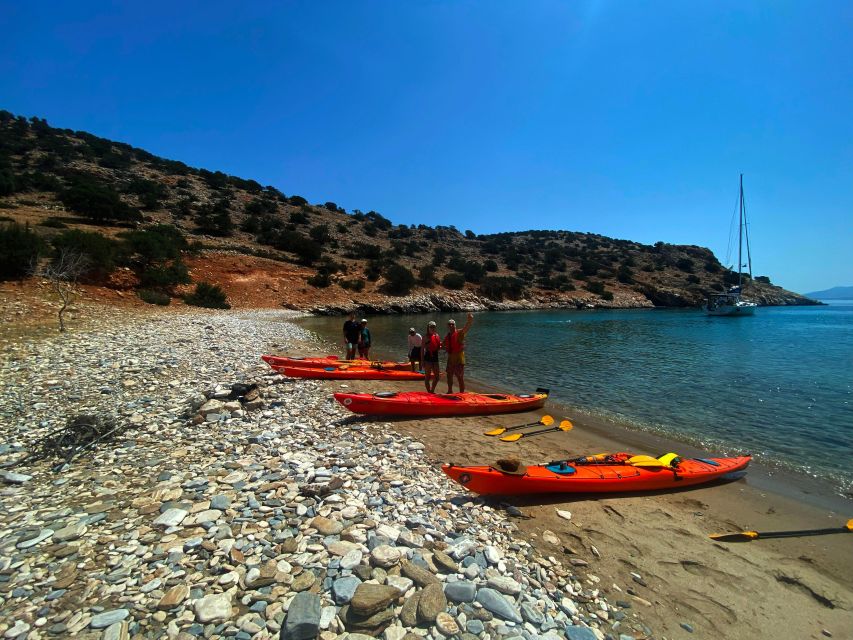 Naxos: Rhina Cave and Coastline Sea Kayaking Tour - Rhina Cave and Marine Life