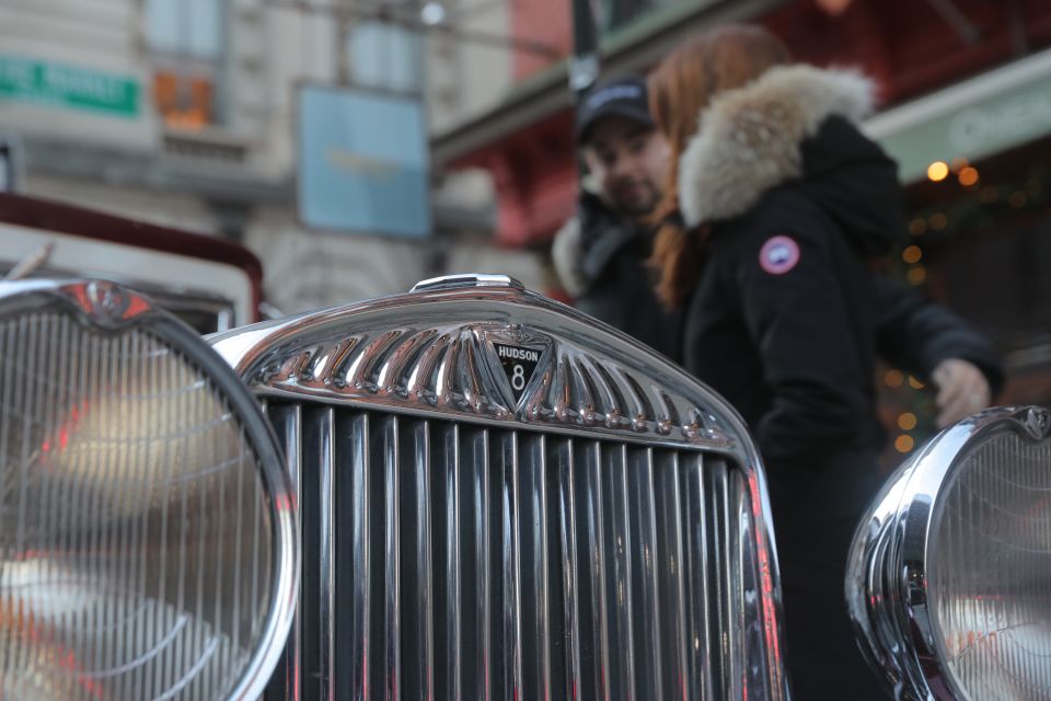 NYC: Vintage Car Midtown Manhattan Tour - Weather and Accessibility Considerations