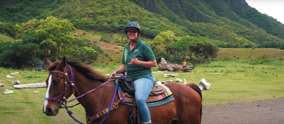 Oahu: Kualoa Hills and Valleys Horseback Riding Tour - Tour Duration and Safety Briefing