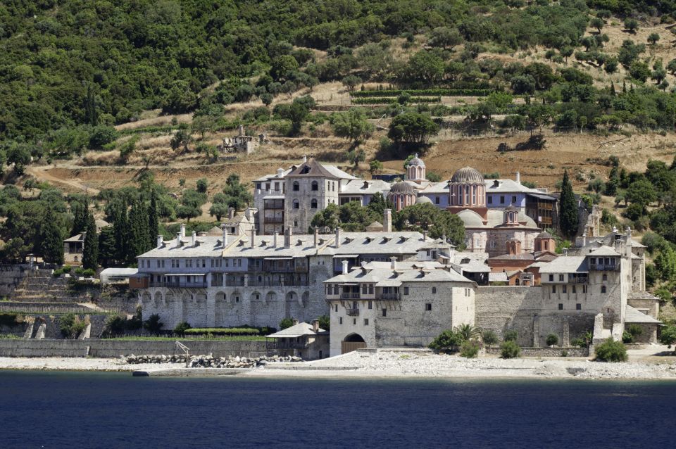 Ouranoupoli: Mt. Athos Monasteries Private Cruise - Lunch Options