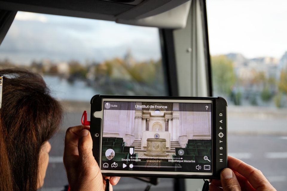 Paris: Audio-Guided Bus Tour & Seine River Cruise - Accessibility and Restrictions