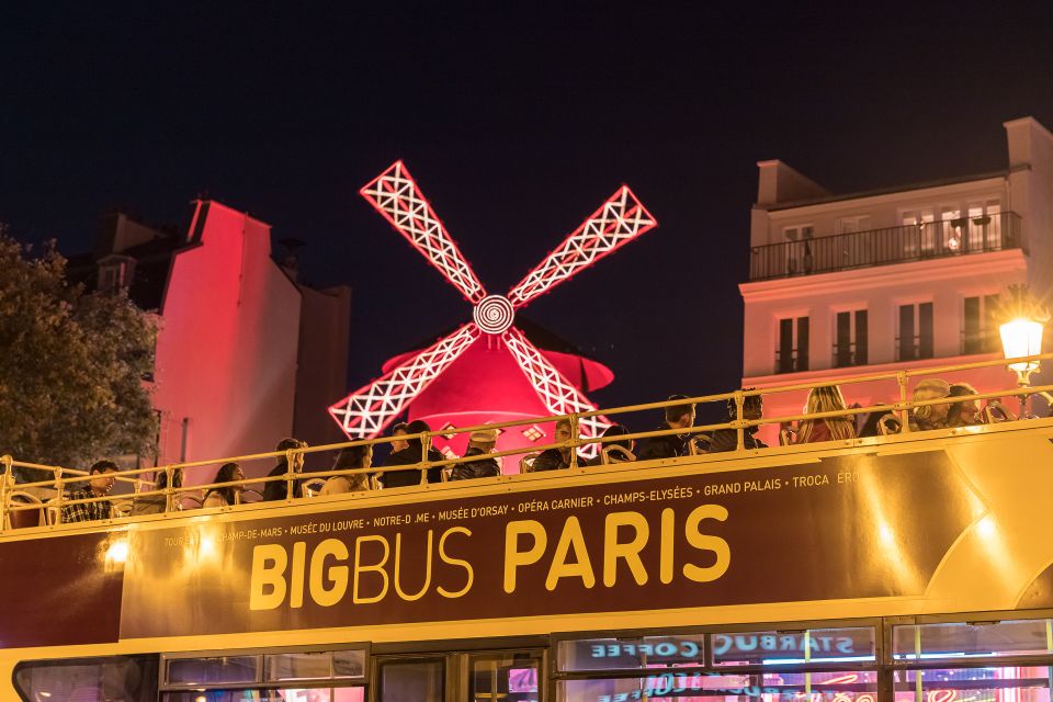 Paris: Big Bus Hop-on Hop-off Tour & Panoramic Night Tour - Getting the Most From Your Experience