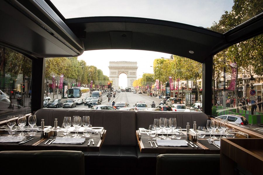 Paris: Bustronome Gourmet Lunch Tour on a Glass-Roof Bus - Meeting Point and Directions