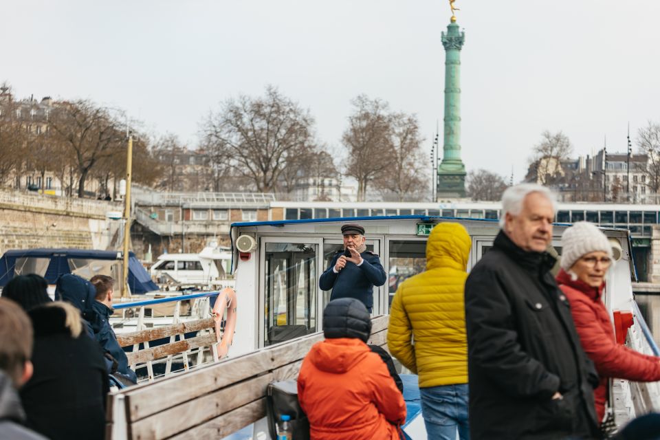 Paris: Cruise on the Saint-Martin Canal and the Seine River - Explore the French Capital