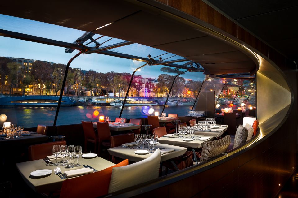 Paris: Dinner Cruise on the Seine River at 6:15 PM - Cancellation Policy