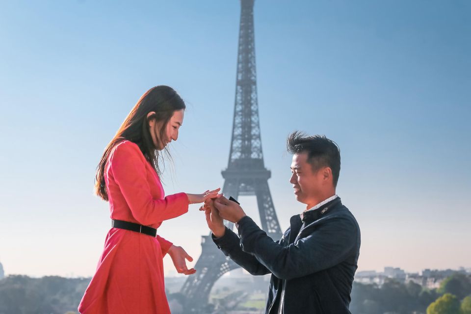 Parisian Proposal Perfection. Photography/Reels & Planning - Booking and Availability