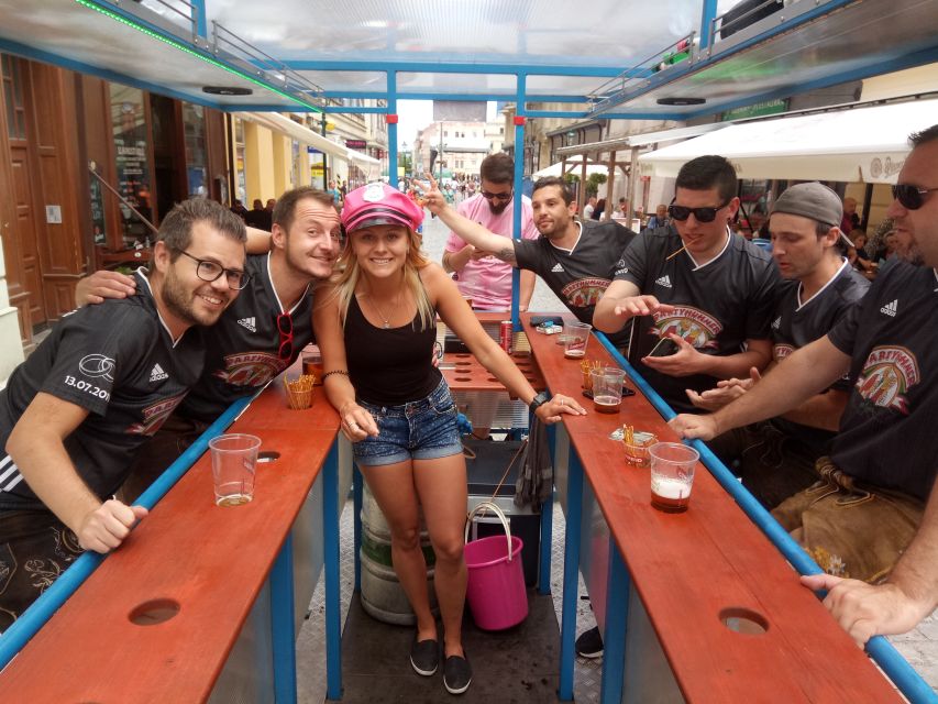 Pilsen: 1.5-Hour Beer Bike With Unlimited Beer - Pilsen Beer Bike Experience