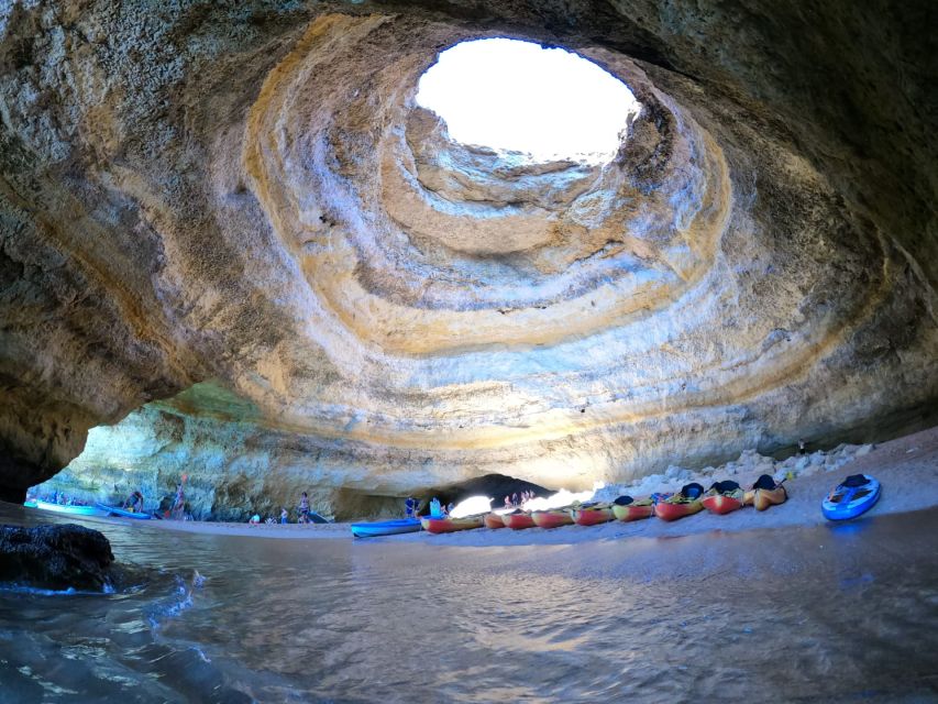 Portimão: Kayak Tour of Benagil Caves - Booking and Cancellation