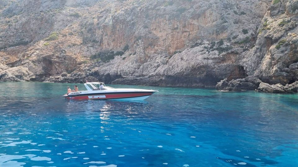 Power Boat to Menies,Chironisia & Thodorou Island Half Day - Secluded Bays