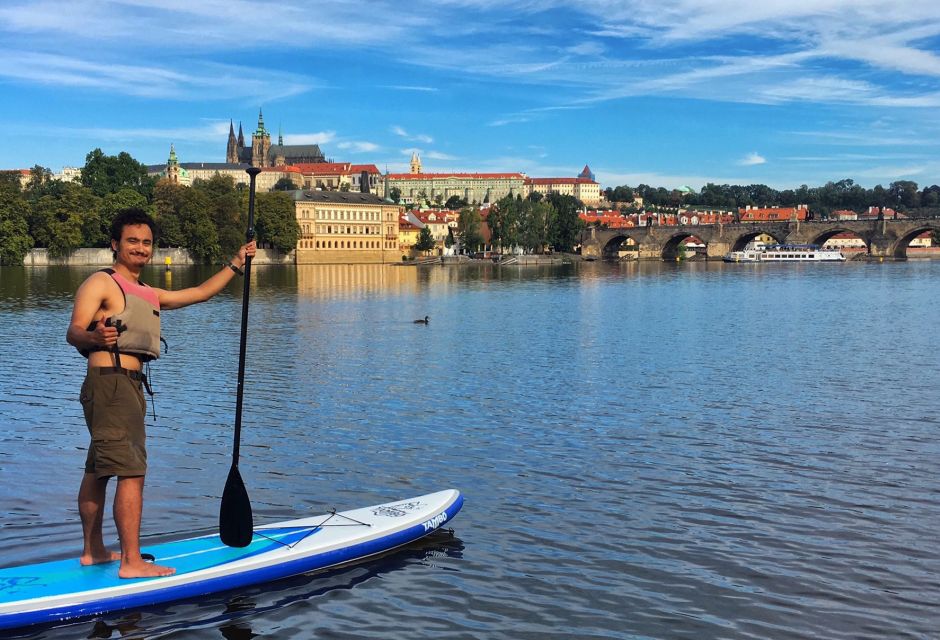 Prague: 2-Hour Paddle Boarding in the City Centre - River Exploration