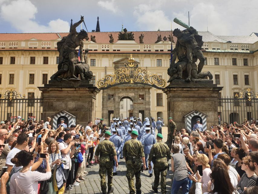 Prague: Iconic Insider Exterior Grand Walking Tour - Meeting Point