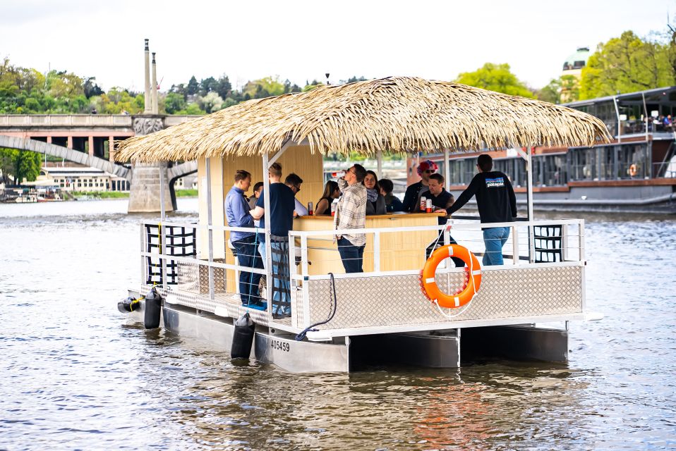 Prague: Party Tiki Boat Sightseeing Cruise With Drinks - Booking and Cancellation