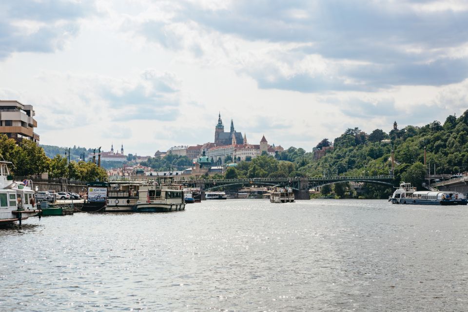 Prague: Swimming Beer Bike on A Cycle Boat - Finish at