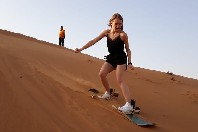 PRIVATE Dubai Desert Safari With BBQ Dinner, Camel Ride, Sand Boarding & Shows - Booking and Cancellation