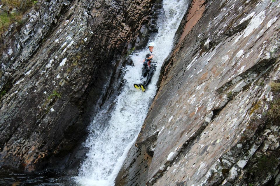 Roybridge, Lochaber: CANYONING - Laggan Canyon - Safety and Happiness