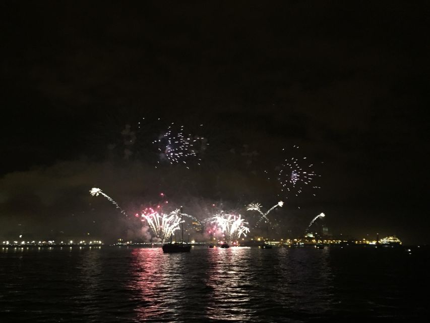 Sail Into 2025: Lisbon Fireworks From the River - Small Group Yacht Experience