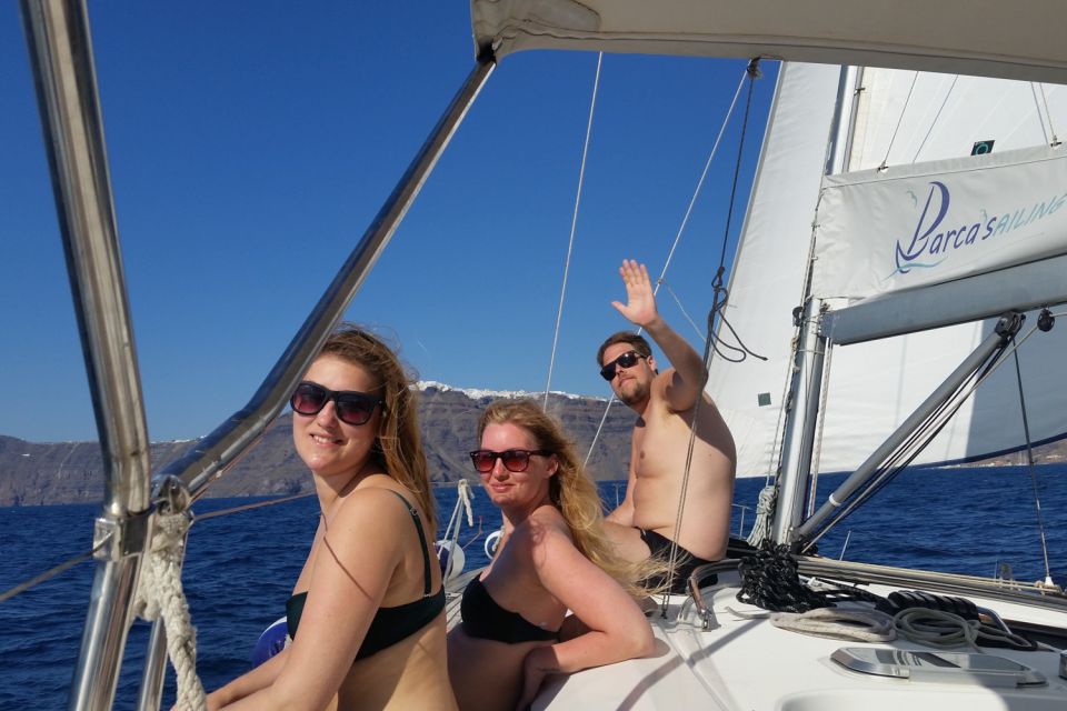 Santorini Caldera: Sunset Sailing Cruise With Meal - Pricing and Cancellation Policy