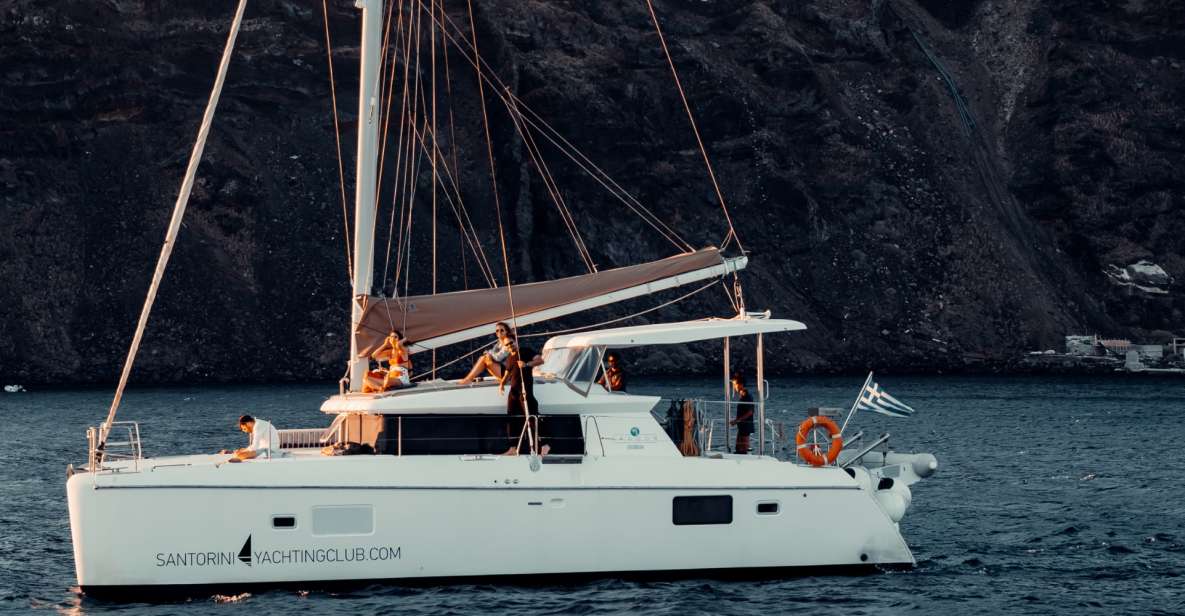 Santorini: Catamaran Caldera Cruise With Meal and Drinks - Frequently Asked Questions