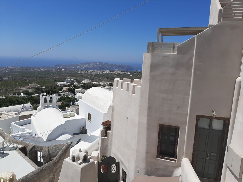 Santorini: Private 4-Hour Cultural Villages Sightseeing Tour - Important Information