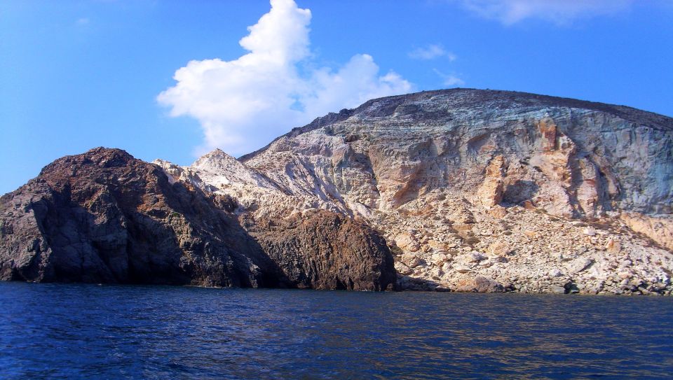 Santorini: Semi Private Boat Tour With Food and Wine - Frequently Asked Questions