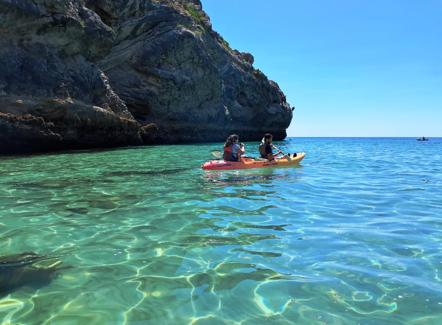 Sesimbra: Ribeiro Cavalo Beach, Caves, & Arrábida Kayak Tour - Pricing and Cancellation