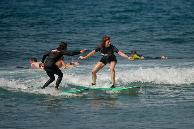 Small Group Surf Lesson in Playa De Las Américas,Tenerife - Booking and Cancellation