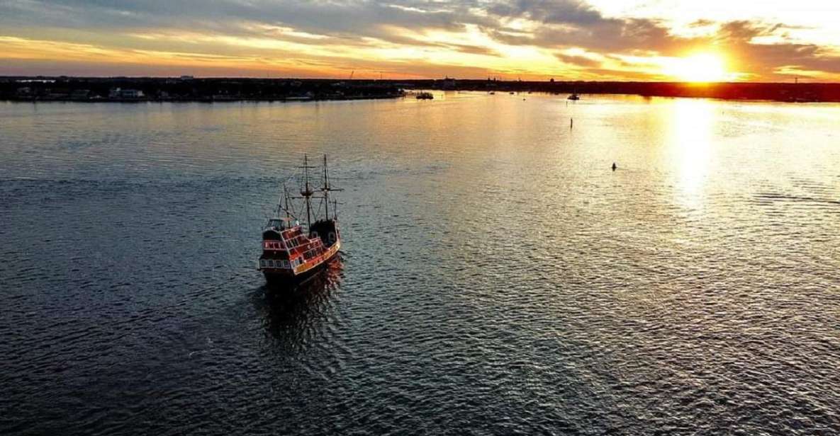 St. Augustine: Black Raven Tropical Sunset Cruise - Reserve Now and Pay Later