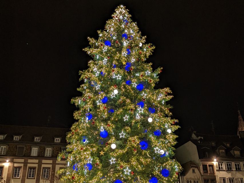 Strasbourg: Christmas Market by Night With Mulled Wine - Meeting at the Meiselocker Statue