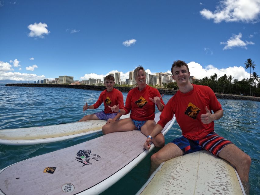 Surfing Lesson in Waikiki, 3 or More Students, 13YO or Older - Language Availability