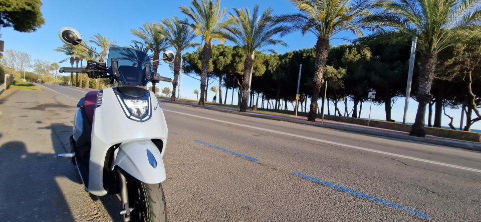 Tour Scooter 125 Guided Cambrils to Red Hills 2h With Pickup - Highlight Stop and Sights