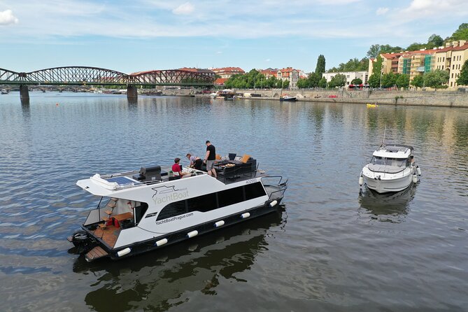 VIP Prague YachtBoat ONE Experience: All-You-Can-Drink - Flexible Cancellation Policy