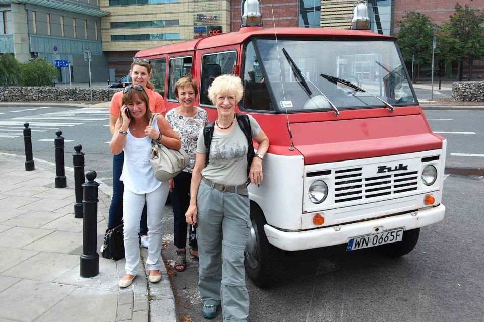 Warsaw: WWII Private Tour by Retro Minibus With Hotel Pickup - Discovering Historic Sites and Memorials