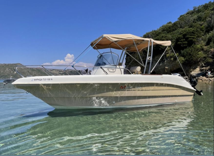 Zakynthos: Private Boat Tour Turtle Island Caves Mizithres - Starting Location and Boat