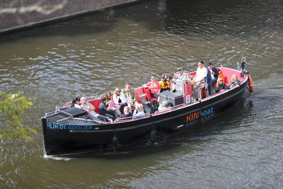 Amsterdam: Open Boat Canal Cruise With Local Guide - Frequently Asked Questions