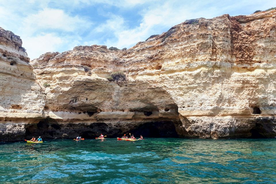 Benagil: Benagil Caves and Secret Spots Guided Kayaking Tour - Frequently Asked Questions