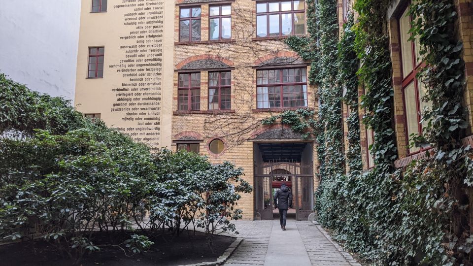 Berlin: Historic Backyards Self-guided Neighbourhood Walk - Interactive Tour Experience