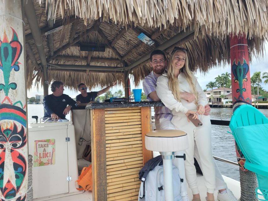 Fort Lauderdale: Private Tiki Boat Tour up to 6 People - Frequently Asked Questions