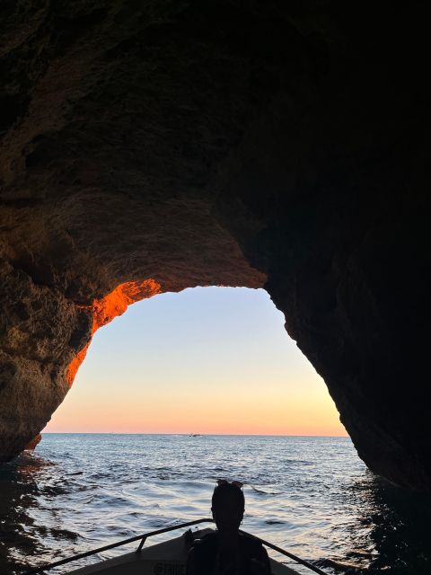 From Armação De Pêra: Private Benagil Caves Sunset Tour - Frequently Asked Questions