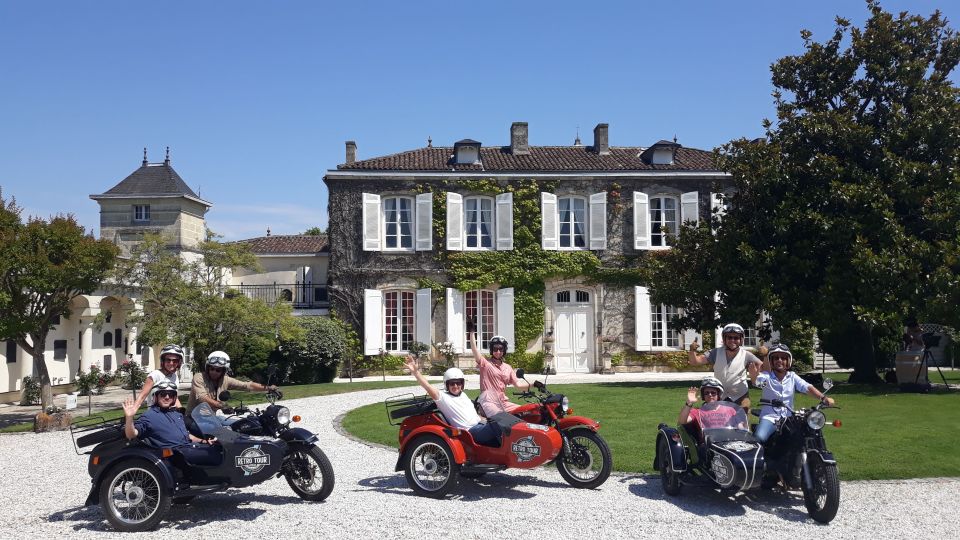 From Bordeaux: Médoc Vineyard and Château Tour by Sidecar - Frequently Asked Questions