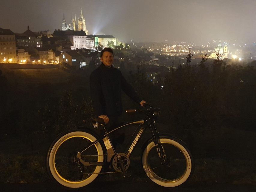 Gorgeous Prague Night Retro E-Bike Tour ( Live Guided ) - Frequently Asked Questions