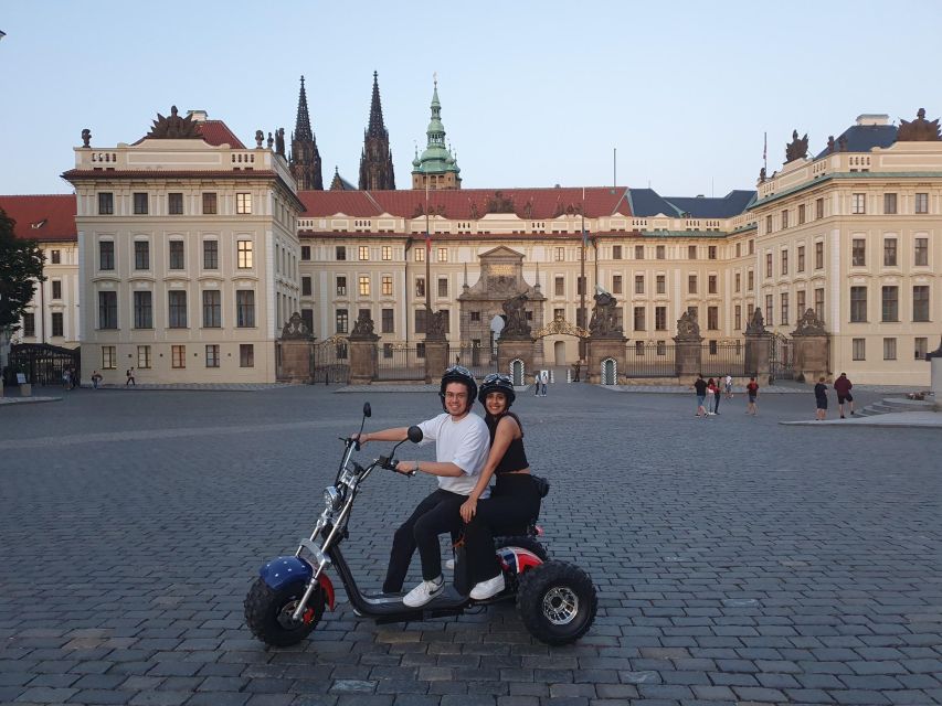 Grand City Tour on Electric Trike in Prague - Live Guided - Language Availability