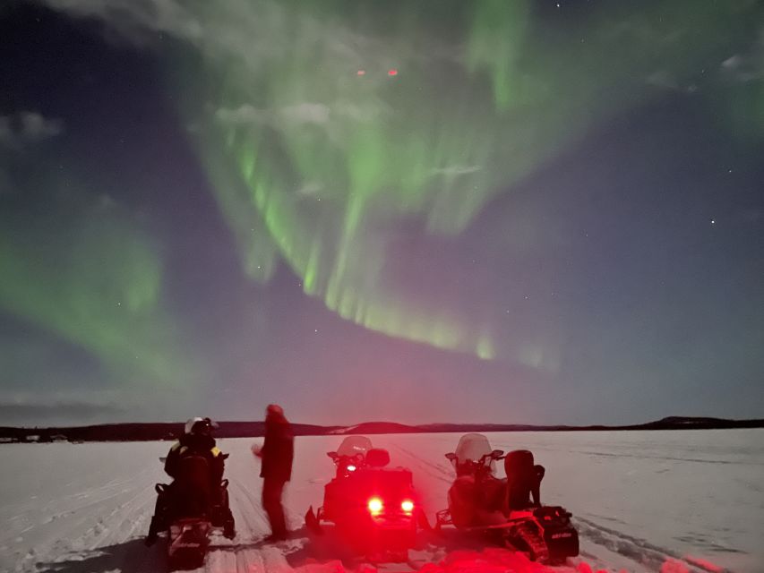 Kiruna: Guided Snowmobile Tour and Northern Lights Hunt - Swedish Fika Custom