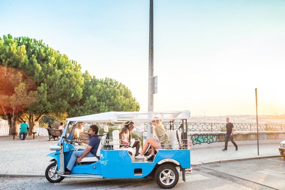 Lisbon by Tuk Tuk Guided Tour: City of Neighborhoods - Frequently Asked Questions