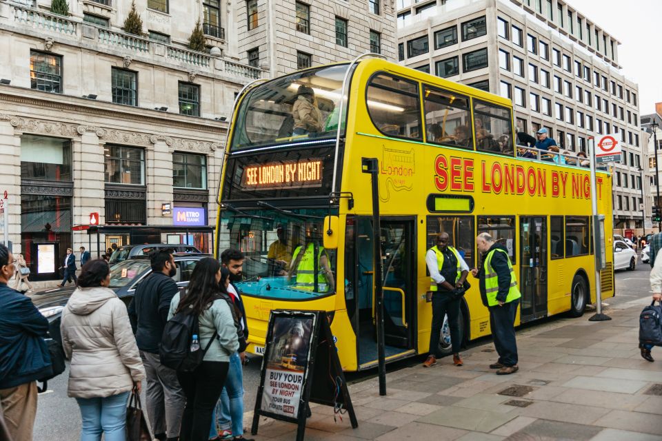 London: London by Night Sightseeing Open-Top Bus Tour - Frequently Asked Questions