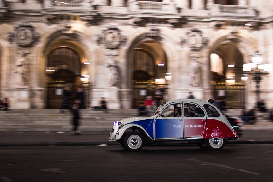 Paris: Discover Paris by Night in a Vintage Car With a Local - Frequently Asked Questions