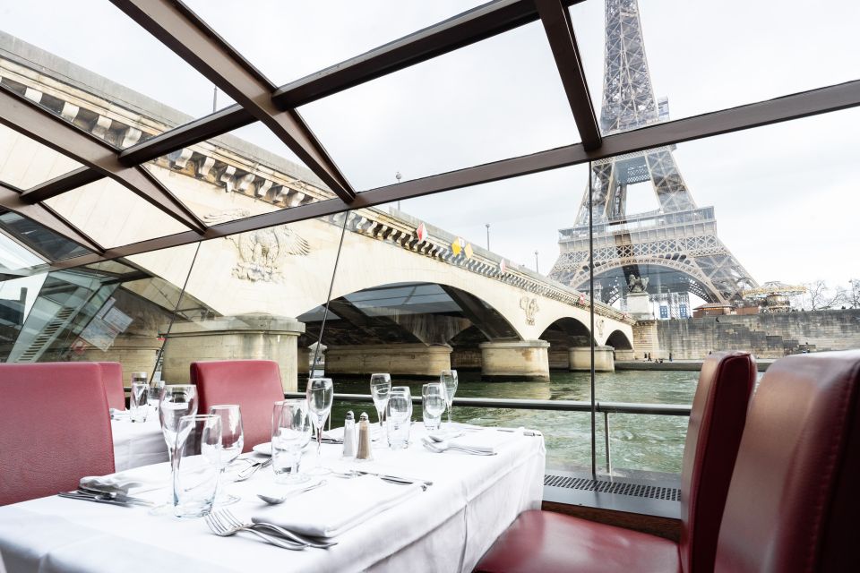 Paris: Sightseeing Cruise on the Seine With 3-Course Lunch - Frequently Asked Questions