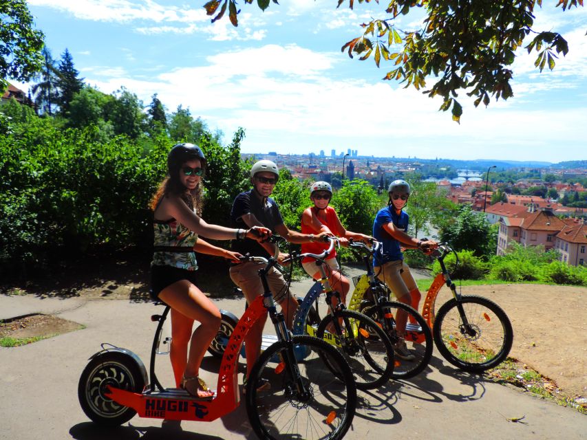 Prague: E-Bike/E-Scooter Viewpoint Tour - Frequently Asked Questions