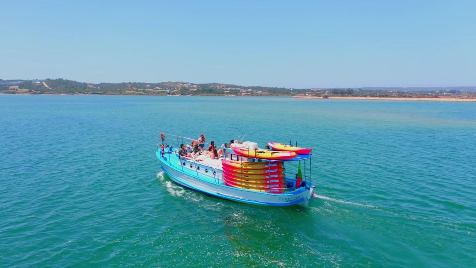 Private Boat & Kayak Tour With Snorkeling Adventure (Alvor) - Traditional Wooden Boat Frontino