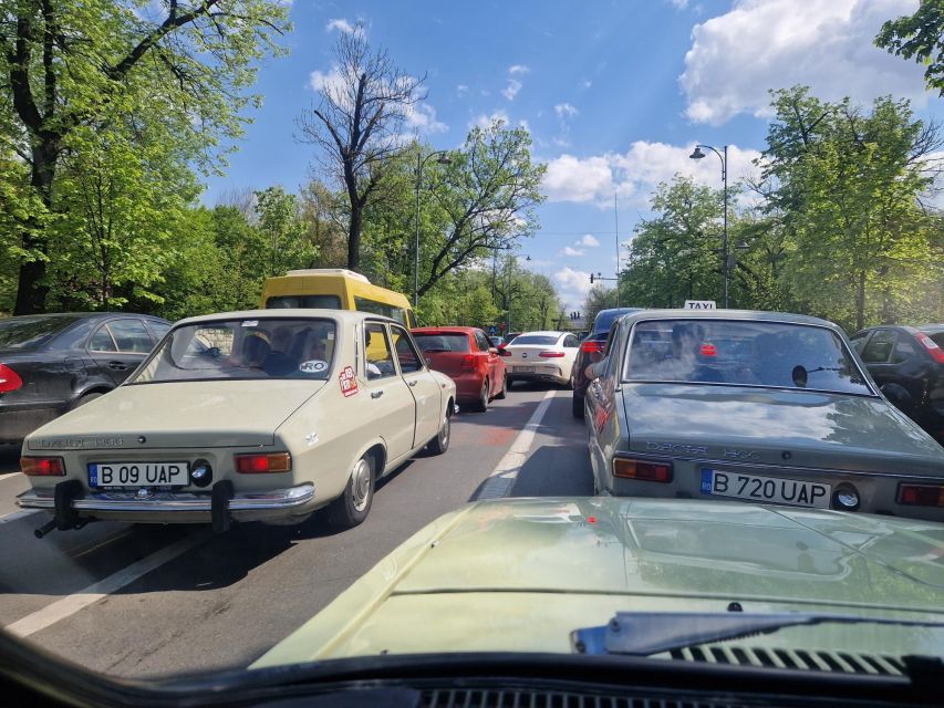 Romanian Vintage Car Driving Tour of Bucharest - 90min - Itinerary