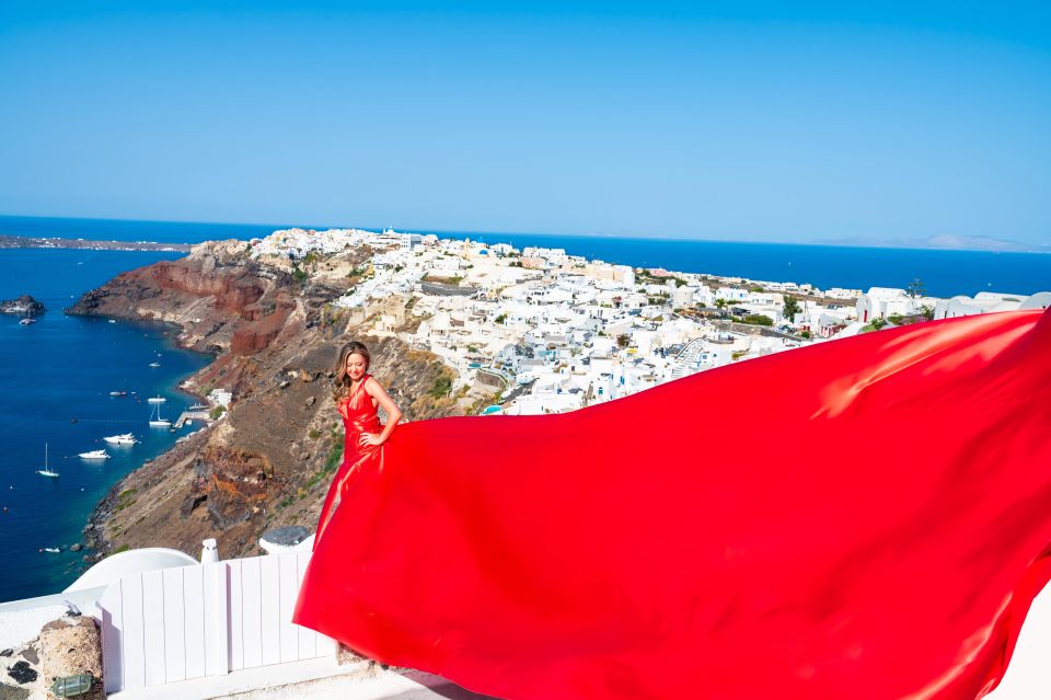 Santorini: Private Flying Dress Photoshoot in Santorini - Frequently Asked Questions